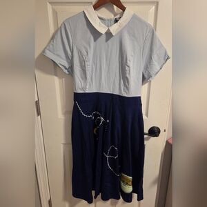 Star Wars Her Universe Embroidered Grogu Dress Womens 2X Poodle Skirt 50's Style